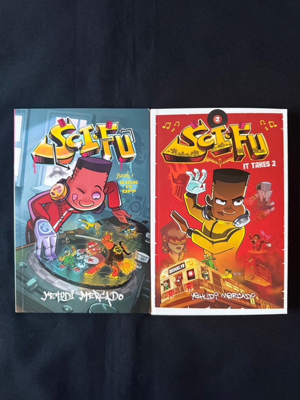 Sci-Fu Graphic Novels Vol. 1 & 2
